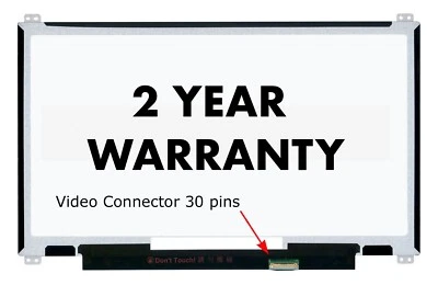 CMO Innolux N116BGE-EA2 REV.C1 Top/Bottom Tabs LCD Screen Matte HD 1366x768 - Image 1 of 4