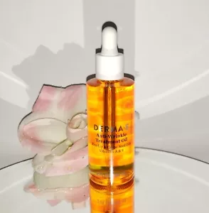 Derma E Anti-Wrinkle Treatment Oil 60ml 2oz Rosehip &Grape Seed Oils Vit A & E - Picture 1 of 1