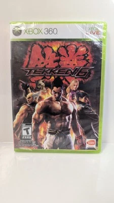 Tekken 6 (Microsoft Xbox 360, 2009) Brand New Factory Sealed No Slip Cover  - Image 1 of 4