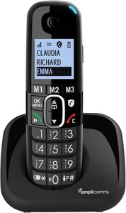 Amplicomms BigTel 1500 Bezprzewodowy telefon z dużymi przyciskami dla osób starszych - Zdjęcie 1 z 4