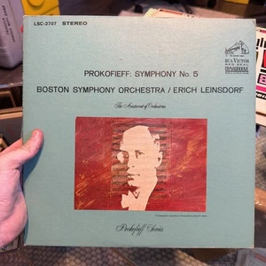 PROKOFIEFF: Symphony No.5 Leinsdorf & Boston Symph RCA LP RCA LSC-2707 Shaded NM - Picture 1 of 6