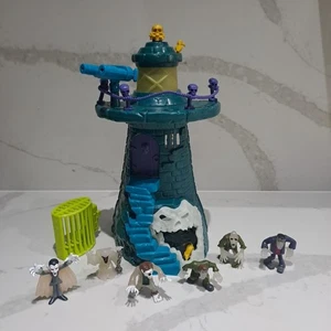 Scooby Doo Crystal Cove Leuchtturm Schreckturm Spielset mit Figuren SCHNELLE P&P  - Bild 1 von 20