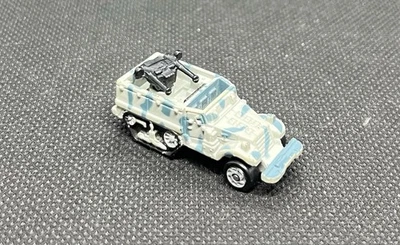 MICRO MACHINES Military Tank Half Track Vehicle Grey Blue Galoob LGTI - Image 1 of 4