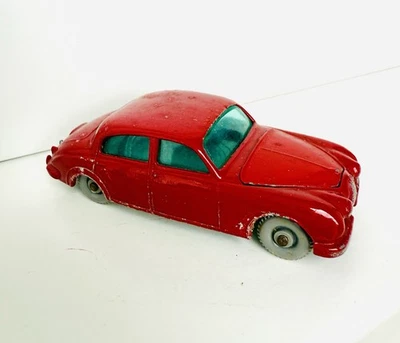 1962 Lesney Matchbox Jaguar 3.4 Litre Saloon #65B1 Gray Plastic Wheels England - Image 1 of 4
