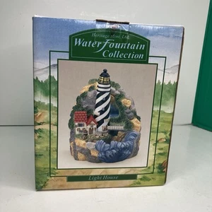 Heritage Mint Ltd. Water Fountain Collection Light House Brand New in Box - Picture 1 of 8