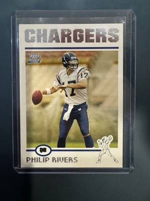2004 Topps - Philip Rivers #375 新秀圣地亚哥充电器 RC — 第 1/2 张图片