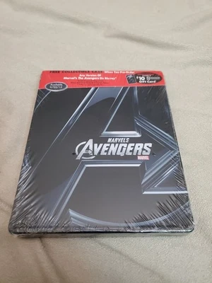 The Avengers Blu Ray Steelbook Best Buy Exclusive Rare and Sealed  NO DISCS - Image 1 of 2