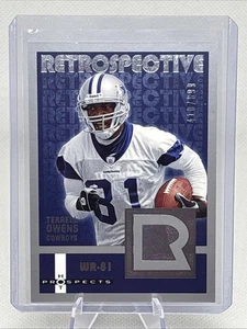 2006 Fleer Hot Prospects Retrospective Terrell Owens #RE-TO /699 Cowboys HOF NM - Bild 1 von 3