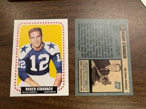 1963 Retro Karte Roger Staubach Dallas Cowboys AA272 Navy HOF RC ? - Bild 1 von 2