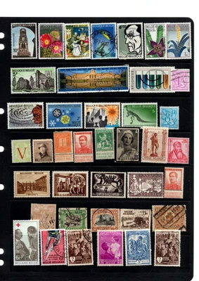 BELGIUM OLDER 3 PHOTO'S MNH MH USED LOT W9 - Image 1 of 3