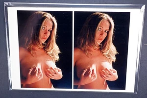 Boris Starosta 3D Stereoview - Lisa Marie 636 - nude model signed 2003 #162 - Picture 1 of 2