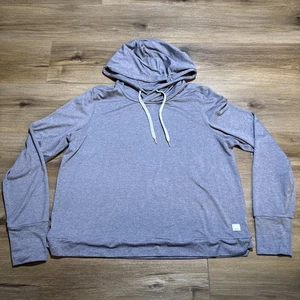 Vuori Women’s LARGE Halo Essential Hoodie Purple Sawyer Heather Dreamknit - Picture 1 of 13
