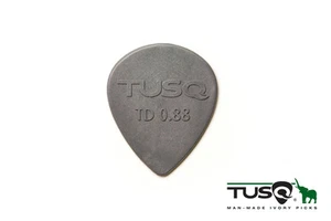 Graph Tech Tusq Plektren Teardrop 0,88 mm tiefer Ton grau 6 Stück PQP-0588-G6 - Bild 1 von 1