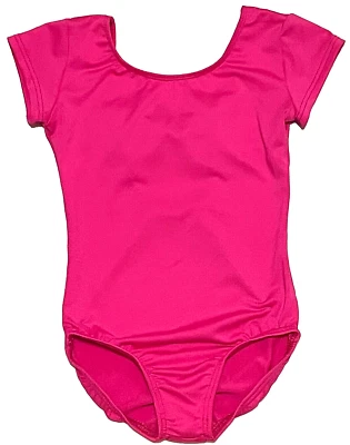 Body Motionwear Leotardo SS Suave Elástico Lazo #2154 Rosa Nuevo Con Etiquetas Niña I 5 6 Foto 1 de 4