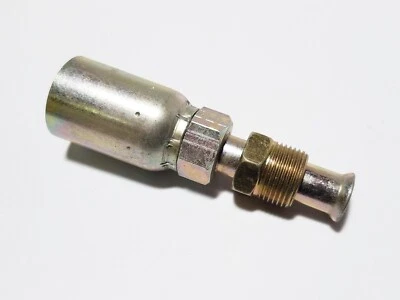 (2) Weatherhead 08U-B08 1/2" Hose ID x 1/2" Inverted Flare Male Swivel Straight - Image 1 of 4