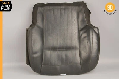 07-14 Mercedes W216 CL600 Front Left Driver Bottom Lower Seat Cushion Black OEM - Image 1 of 4