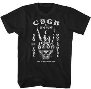 CBGB New York Home Of Underground Rock World Wide Hombre Camiseta Música Merchandising - Imagen 1 de 6
