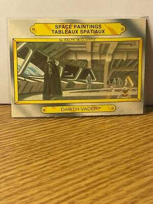 Darth Vader 1980 Topps Star Wars Empire Strikes Back Space Paintings #122 - Image 1 of 2