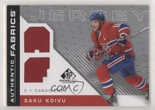 2007-08 SP Game Used Edition Authentic Fabrics Saku Koivu #AF-SK