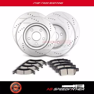 Front Rear Brake Rotors Ceramic Pads For Dodge Ram 1500 2006-2010 For Ram 1500 - Bild 1 von 11