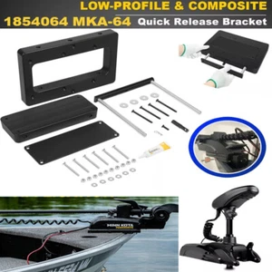 for Minn Kota 1854064 MKA-64 Quick Release Bracket Ulterra Terrova PowerDrive V2 - Foto 1 di 21