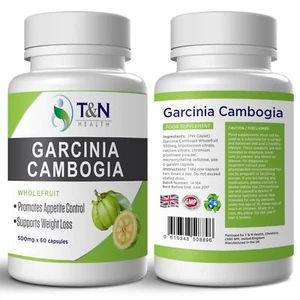 Garcinia Cambogia Weight Loss pills-Best Slimming Pills for Women by T&N health - Picture 1 of 6