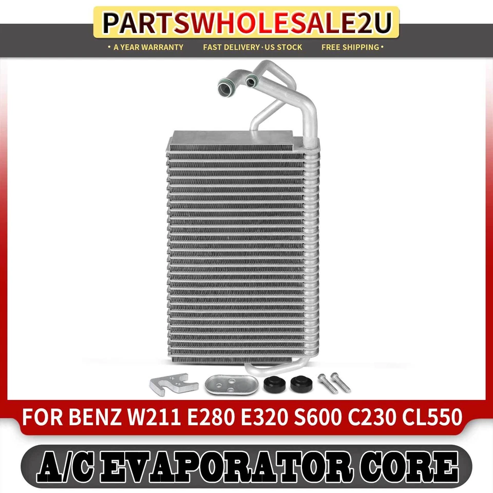 Núcleo evaporador de aire acondicionado delantero para Mercedes-Benz W211 E280 E320 S350 S600 W204 C230 Foto 1 de 4