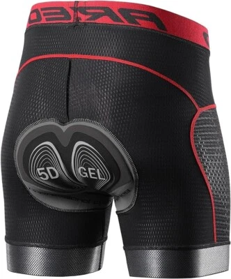 Arsuxeo Gel Padded Bike Compression Shorts Size XL U.S.A SIZE Black NWT - Image 1 of 4