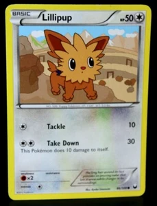 Pokémon TCG Lillipup Dark Explorers 86/108 Regular Common - Picture 1 of 4