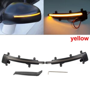 Specchietto Laterale Luce Dinamica Segnalazione Direzione Adatto Audi TT TTS TTRS MK2 2007-2014 Giallo - Foto 1 di 12