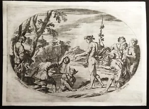 Rare Eau-forte d’Olivier DOFIN (DAUPHIN) - Foto 1 di 3