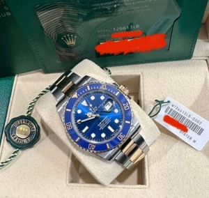 Excellent 2023 Rolex Submariner 41mm 126613LB Blue Dial Steel and Yellow Gold - Picture 1 of 1