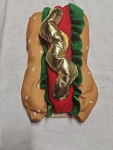 Hot Dog Costume For small Dog Cat Puppy Halloween 12" long - Picture 1 of 3