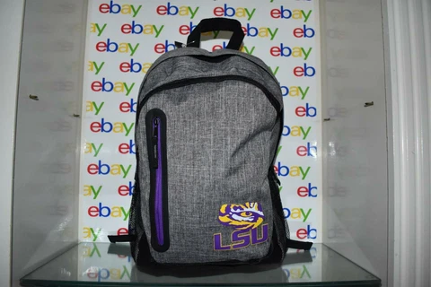 Forever Collectibles LSU Tigers Louisiana State University Bold Color Backpack Cover