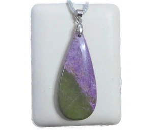 Atlantisit Cabochon Anhänger mit beweglicher Kralle Nr. 3628 - Bild 1 von 1