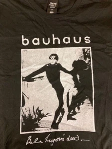 BAUHAUS "Bela Lugosi's Dead" Shirt Size LARGE - Picture 1 of 2