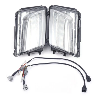 1 Pair Bumper LED Fog Lights Daytime Running Lamps For Cadillac ATS 2013 - 2016 - Image 1 of 4