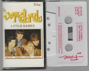 The Yardbirds Little Games (Cassette, 1985 RAK) VG-VG+ - Picture 1 of 3