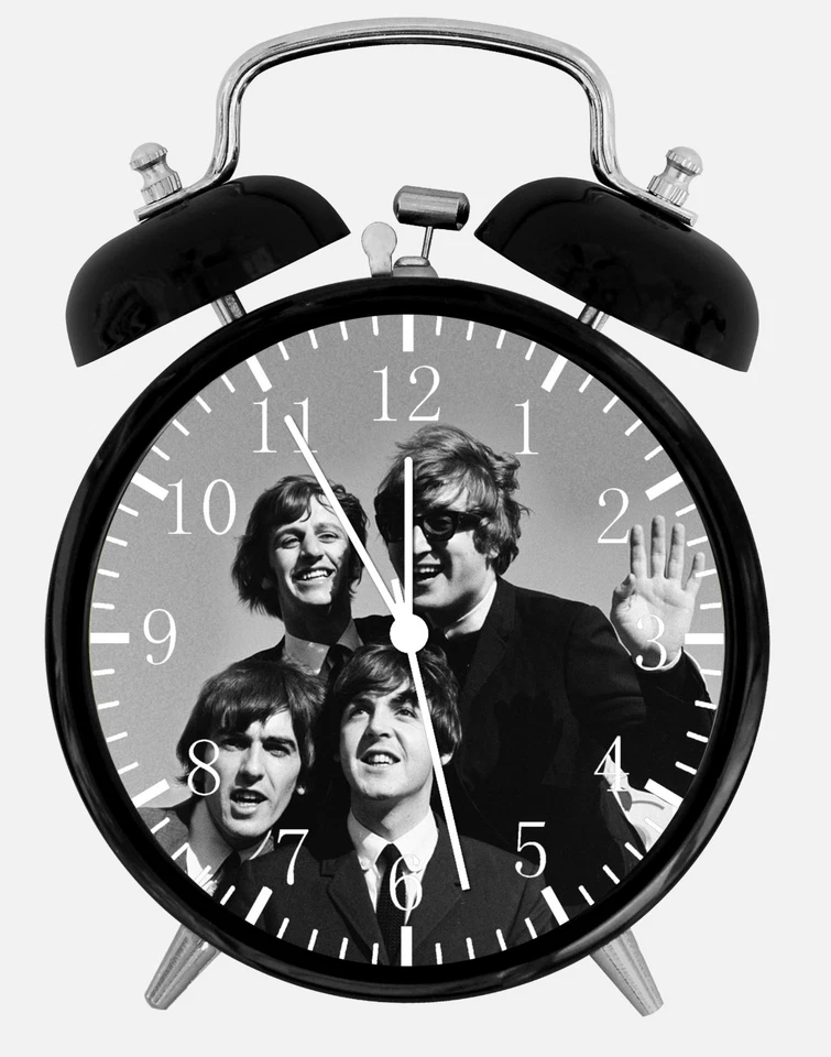 Reloj Despertador Escritorio The Beatles 3.75" Decoración Hogar u Oficina E93 Bonito Para Regalo Foto 1 de 1