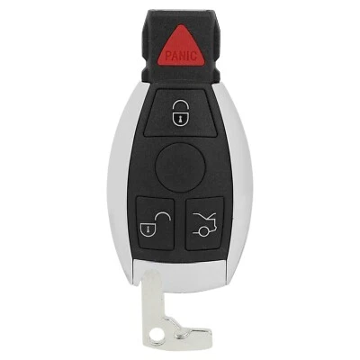Para Mercedes Benz C/E/G/S/R/ML/CL 2006-2015 Mando a distancia Llavero Estuche Carcasa Sin cortar Foto 1 de 4