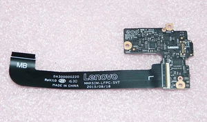 Power Start Taste Platine Button Board NS-A595 Kabel für Lenovo Yoga 900S-12ISK - Bild 1 von 3