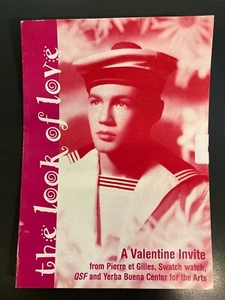 Pierre et Gilles Valentine Invite for champagne reception meet and greet 2001 - Picture 1 of 3