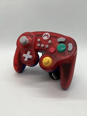 USED Hori Nintendo Super Mario Switch GameCube Classic Controller USB PC from US - Image 1 of 4