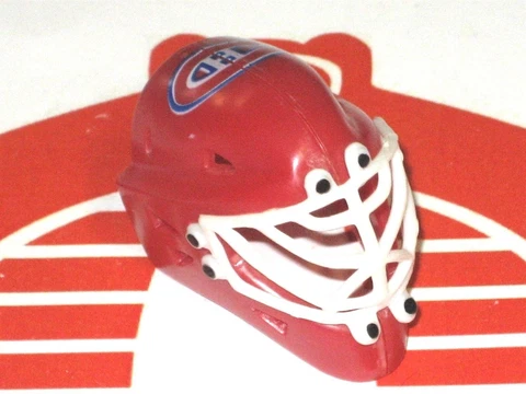 NHL Plastic Collectible Montréal Canadiens Small Display Goalie Mask Helmet Cover