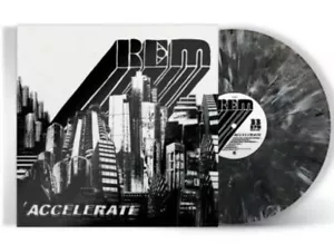 R.E.M. ACCELERATE Limited Edition Black & White Marble Vinyl Mint/Sealed - Picture 1 of 1