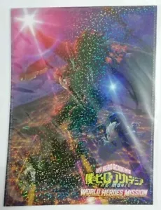 My Hero Academia WORLD Heroes Mission Envelope File Midoriya Bakugo Todoroki Mha - Picture 1 of 2