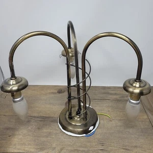 Vintage Messing Hänge Deckenleuchten mit 3 Leuchtmitteln - Bild 1 von 5