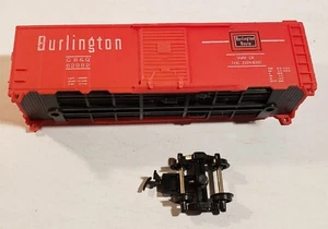 HO Scale Cox Model Train Box Car Vintage Hong Kong CB&Q 62982 Burlington Route - Bild 1 von 15