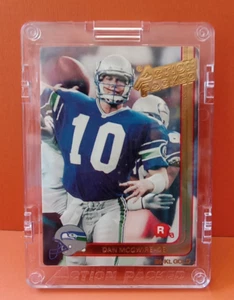 SEAHAWKS DAN MCGWIRE 1991 ACTION PACKED 24 KT GOLD #15G ROOKIE CARD RC - Picture 1 of 3