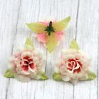5/100Pcs Fake Rose 2" Artificial Silk Tiny Flower Head For DIY Crafts Home Decor